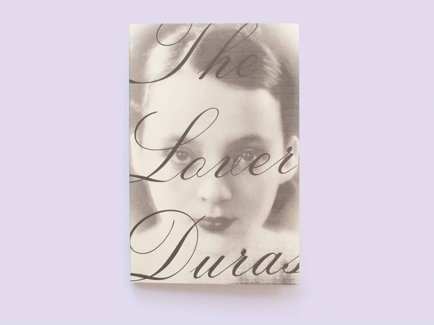 Marguerite Duras "The Lover" hat ecru/black