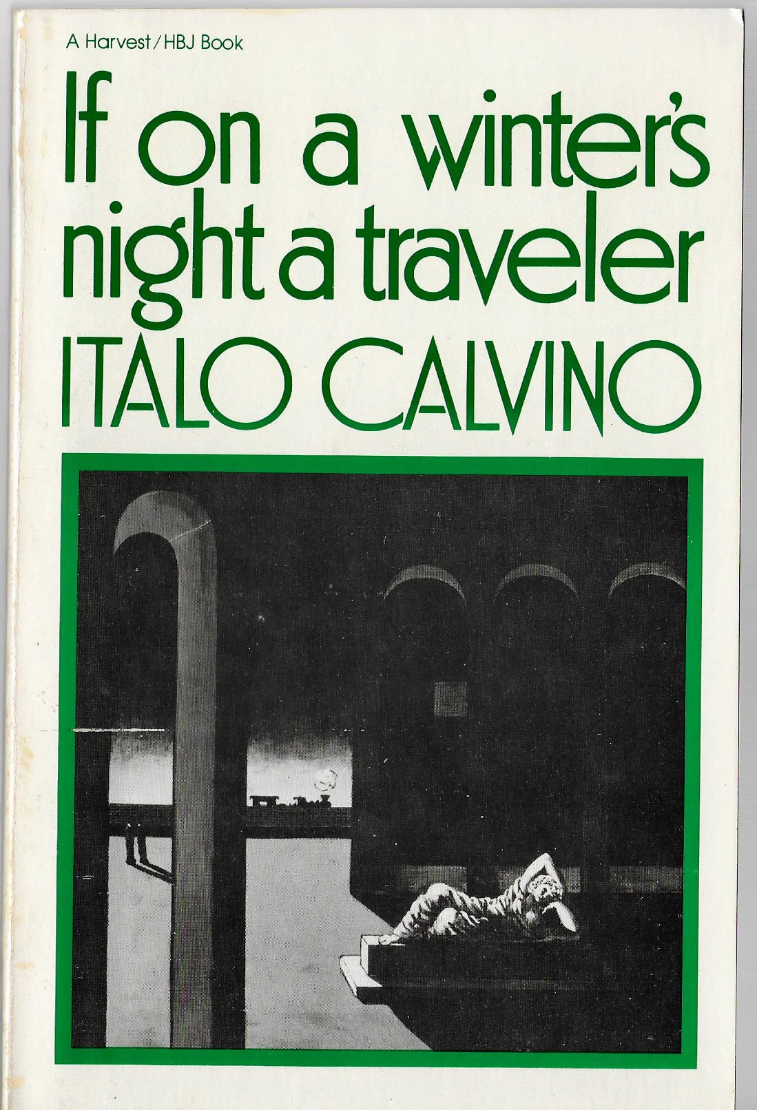 Italo Calvino hat (If on a winter's night a traveler green)