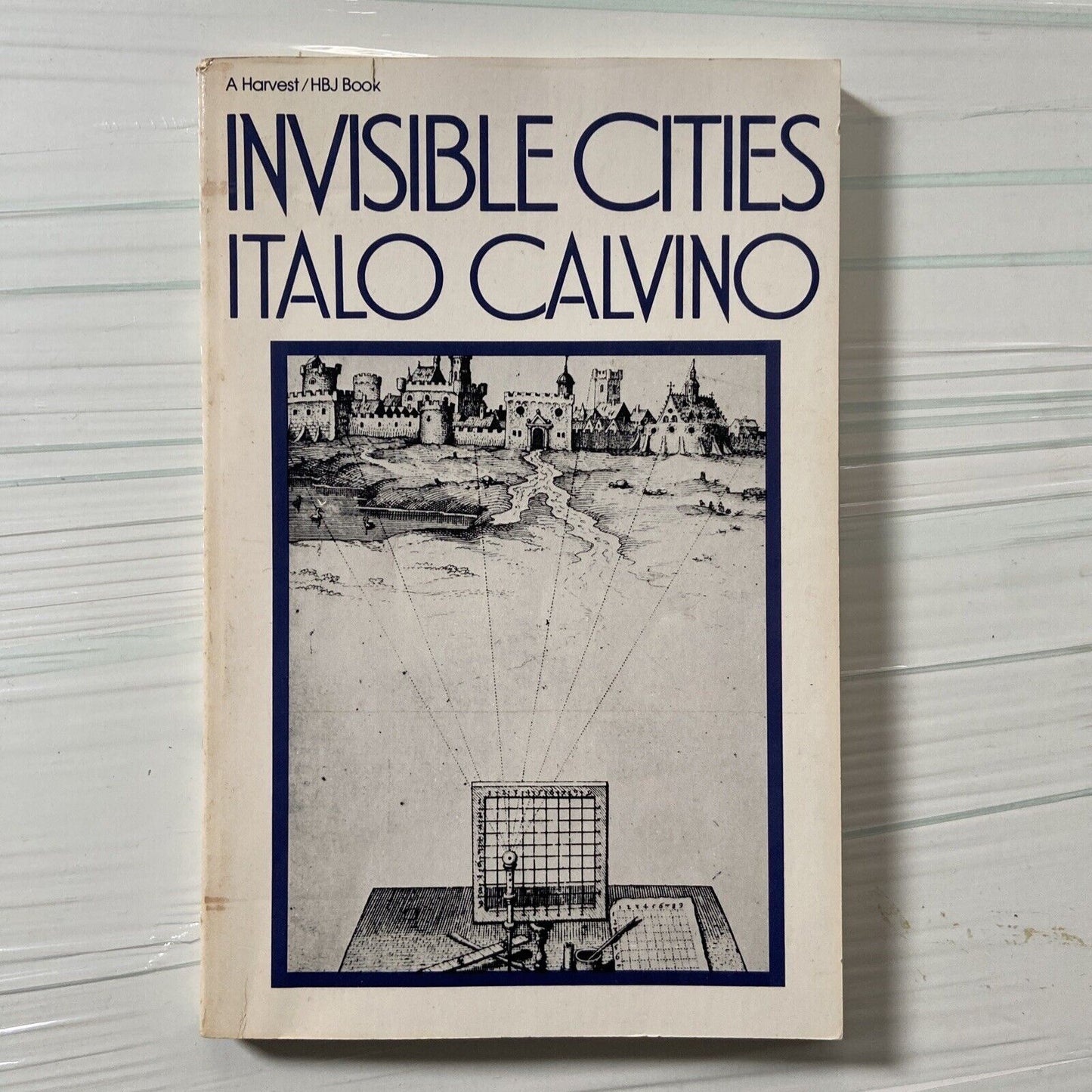 Italo Calvino hat (Invisible Cities purple)