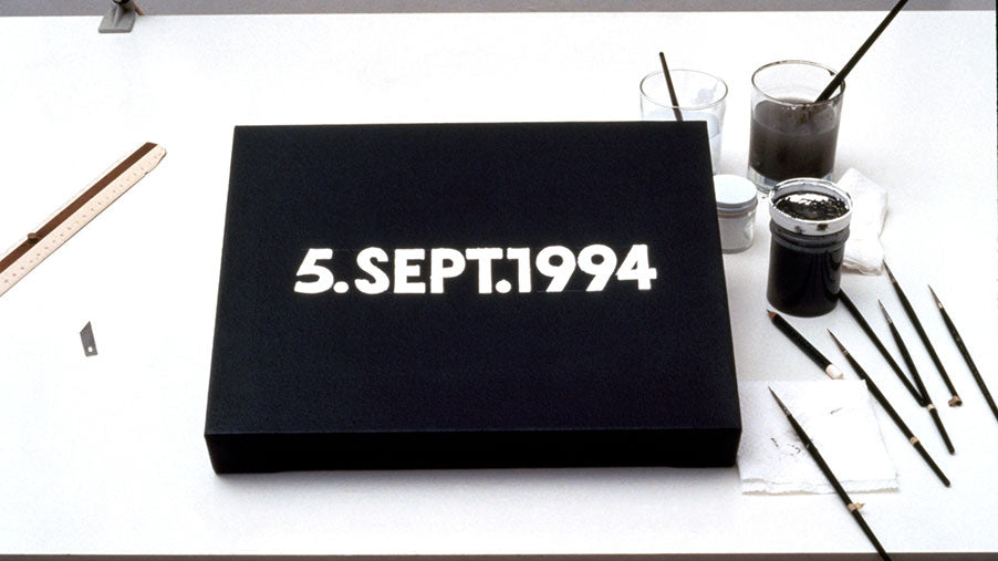 On Kawara Date Painting hat