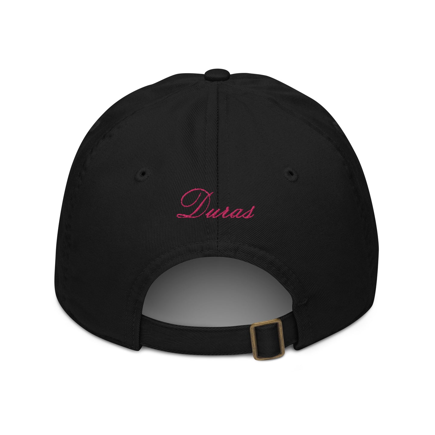 Marguerite Duras "The Lover" hat black/pink