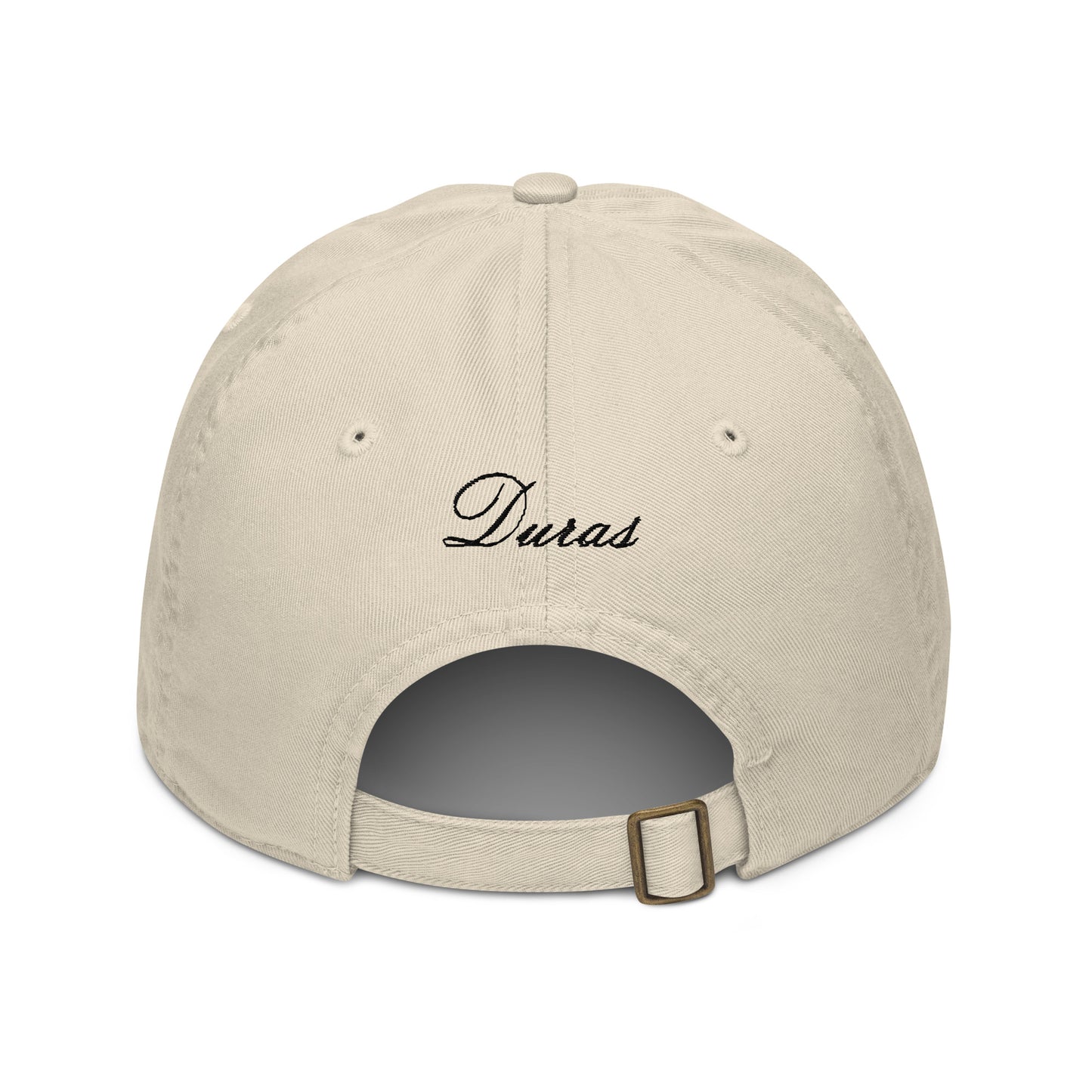 Marguerite Duras "The Lover" hat ecru/black