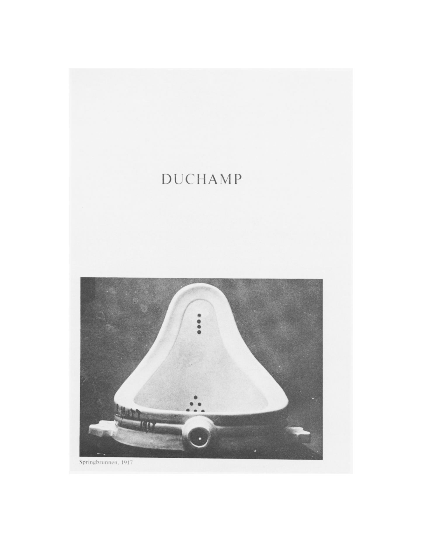Broodthaers Duchamp/Magritte tee