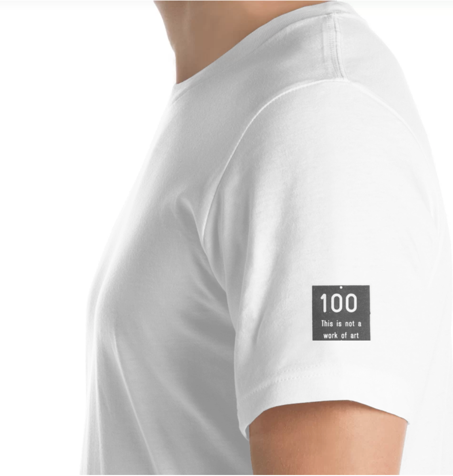 Broodthaers Duchamp/Magritte tee