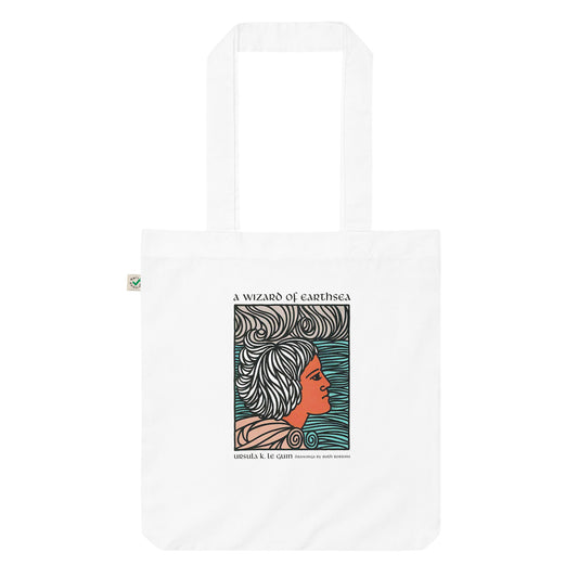 Ursula Le Guin A Wizard of Earthsea tote bag