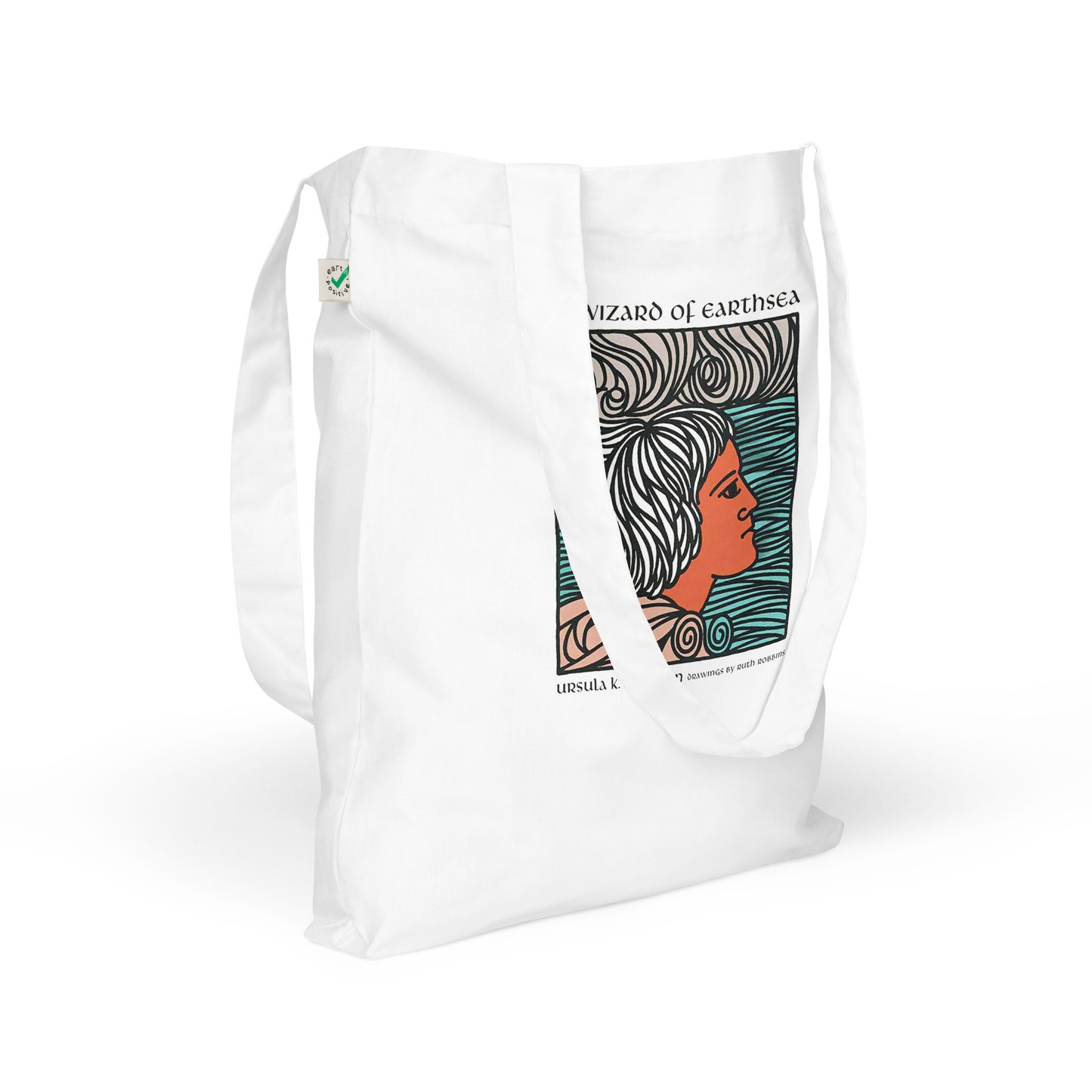Ursula Le Guin A Wizard of Earthsea tote bag