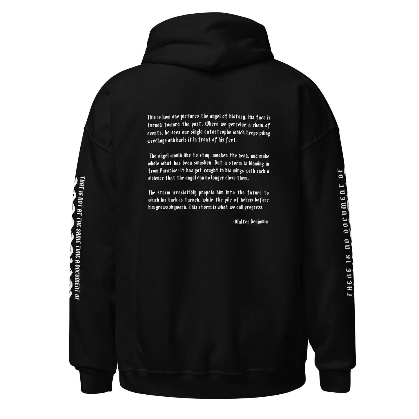 Walter Benjamin Angel of History hoodie