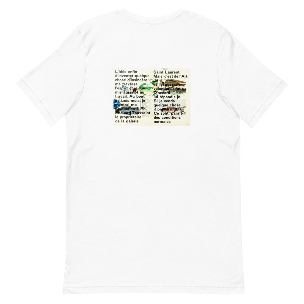 Broodthaers Moi Aussi tee