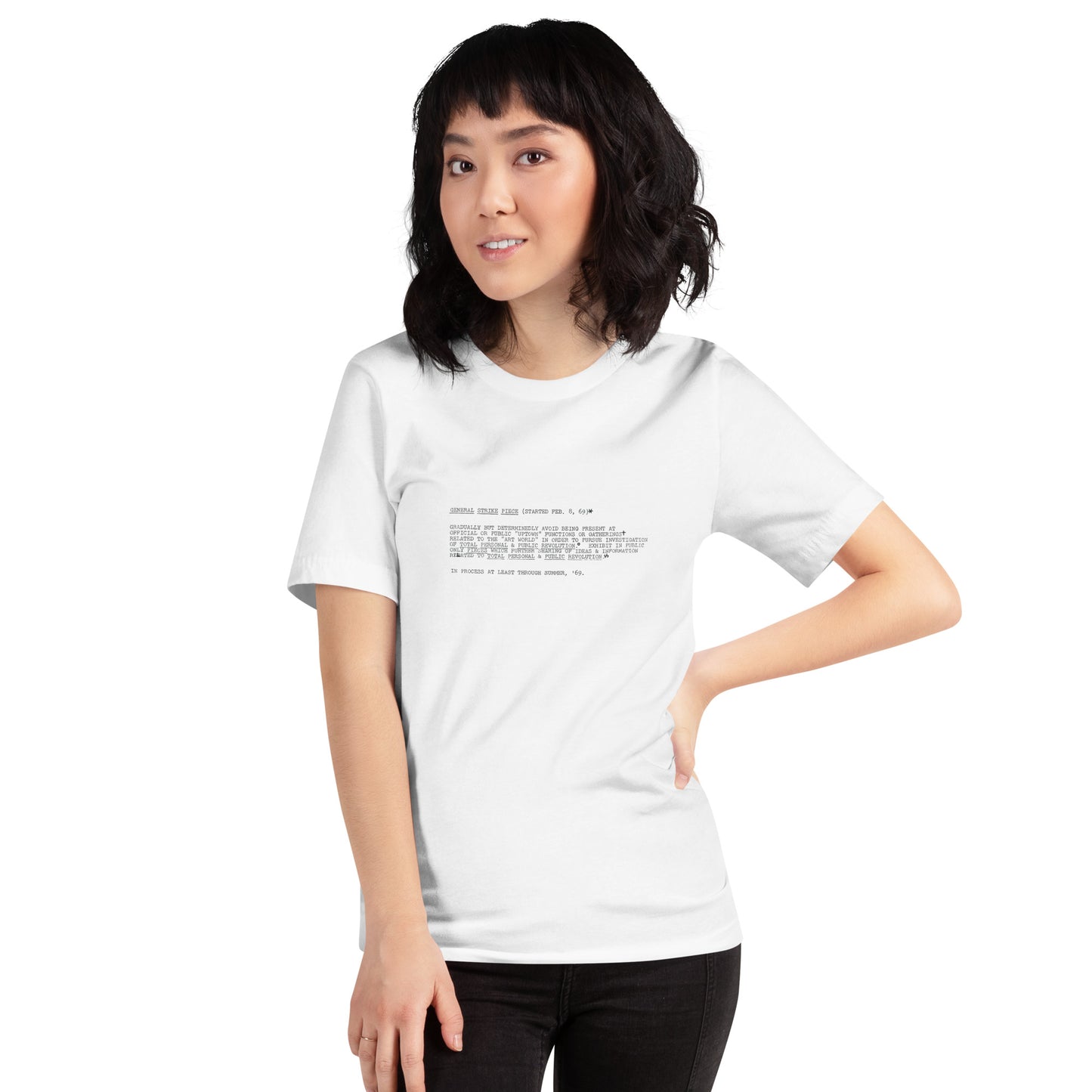 Lee Lozano General Strike Piece tee