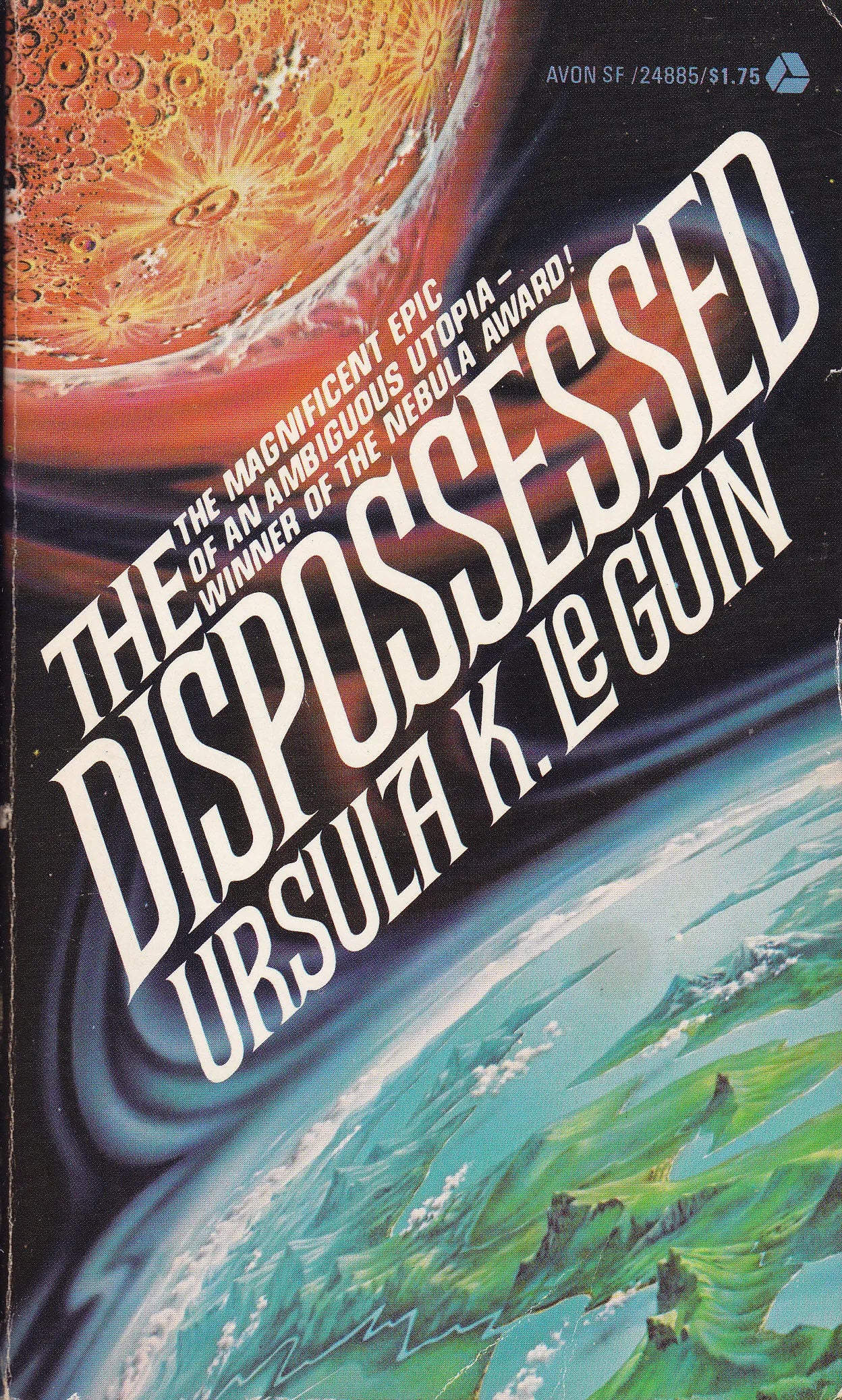 Ursula Le Guin The Dispossessed tote bag