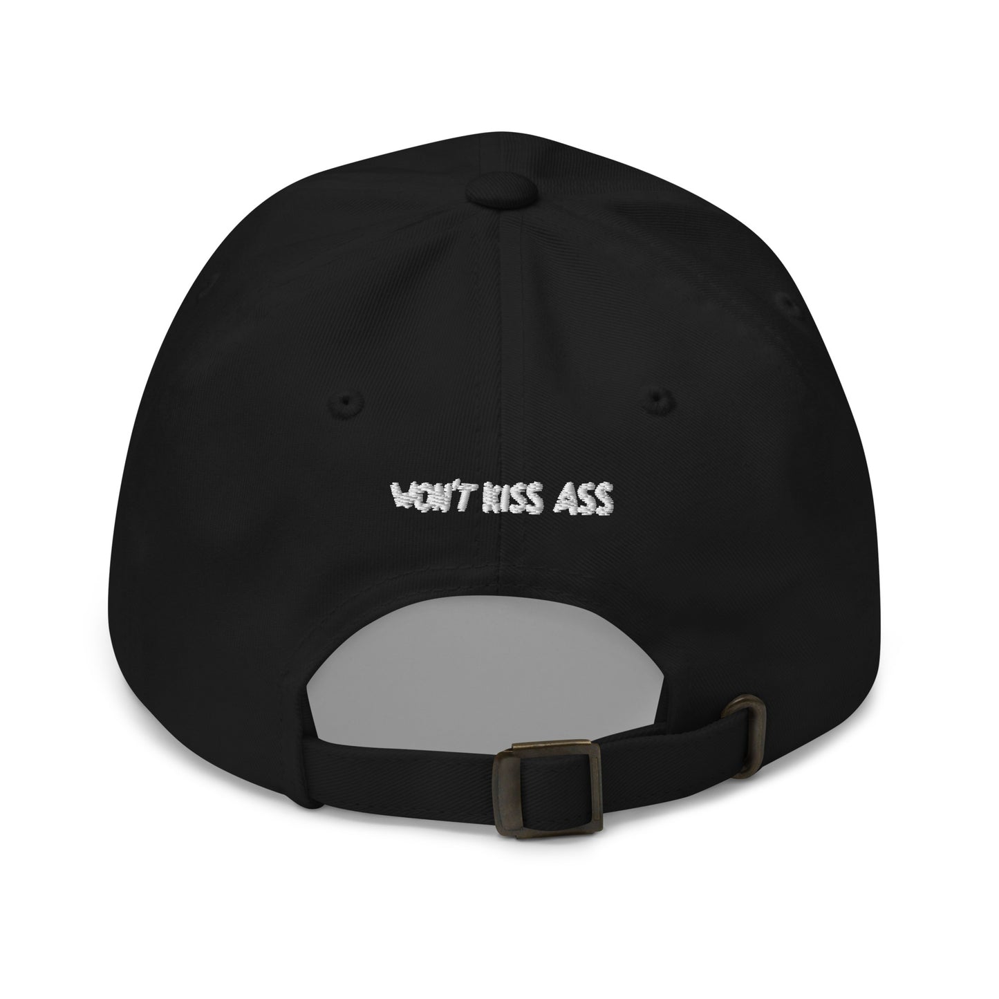 AWC Art Workers Won't Kiss Ass black hat