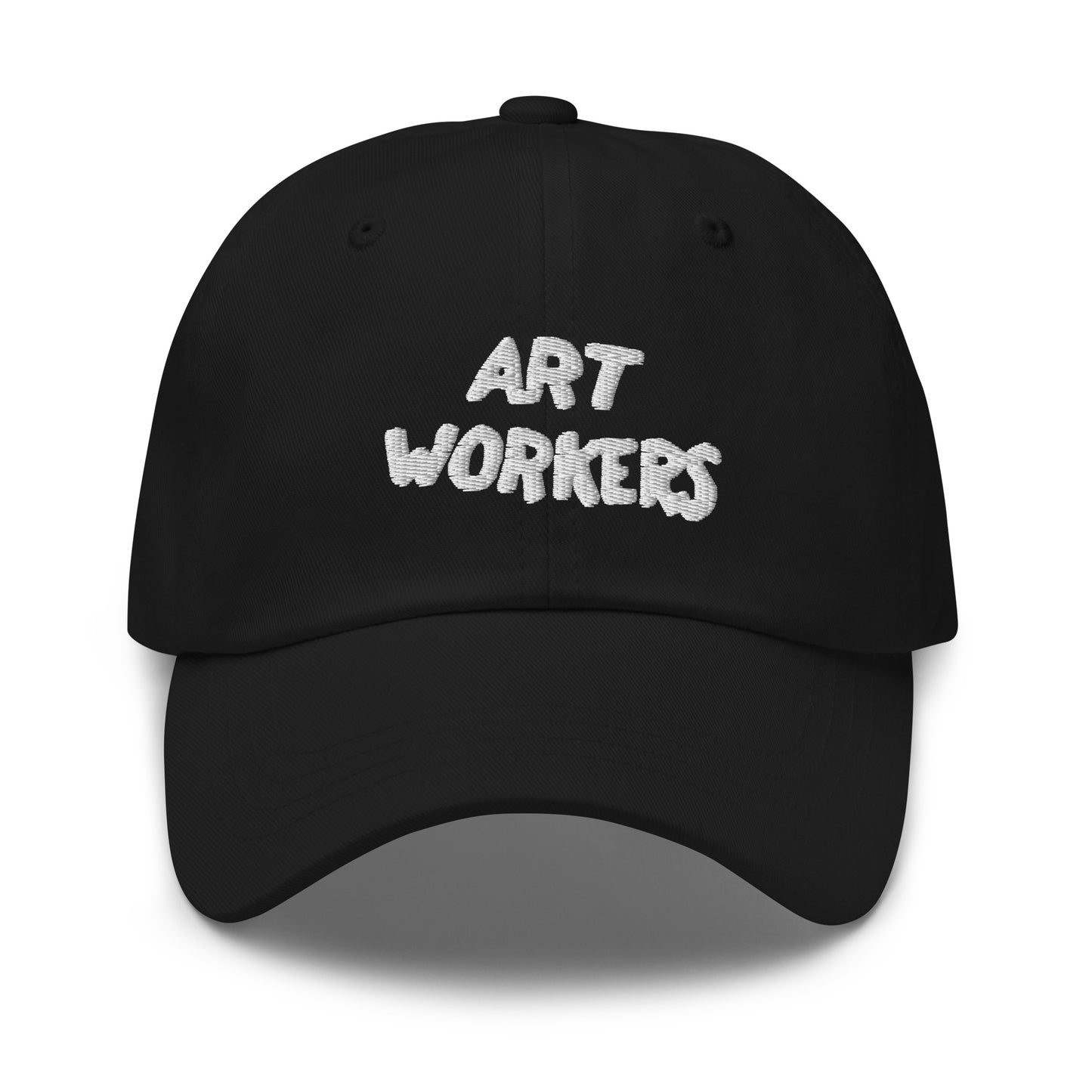 AWC Art Workers Won't Kiss Ass black hat