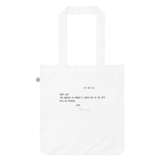 Dear Lucy, Love Nancy tote